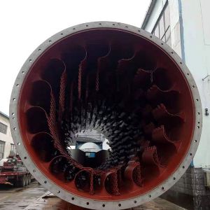 回轉式干燥機發(fā)往內(nèi)蒙古鄂爾多斯項目基地