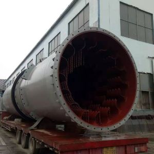 回轉式干燥機發(fā)往內(nèi)蒙古鄂爾多斯項目基地