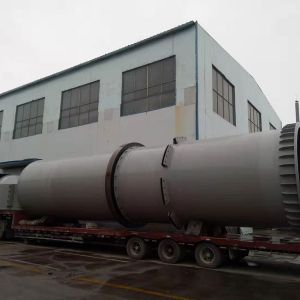 回轉式干燥機發(fā)往內(nèi)蒙古鄂爾多斯項目基地